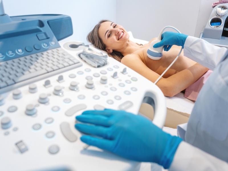 PAAF de MAMA guiada por USG – 1º nódulo